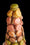 Pyramide de macarons sucrés traditionnelle