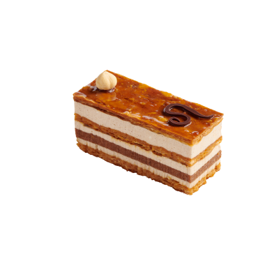 Millefeuille noisettes