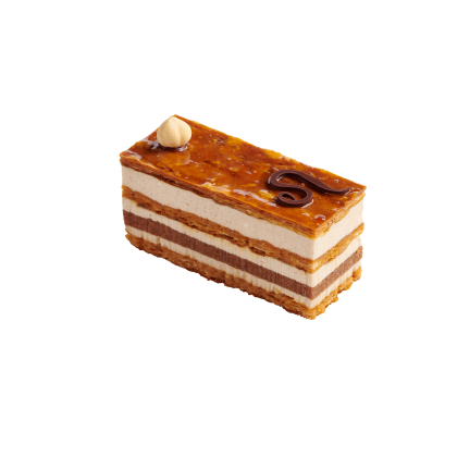 Millefeuille noisettes