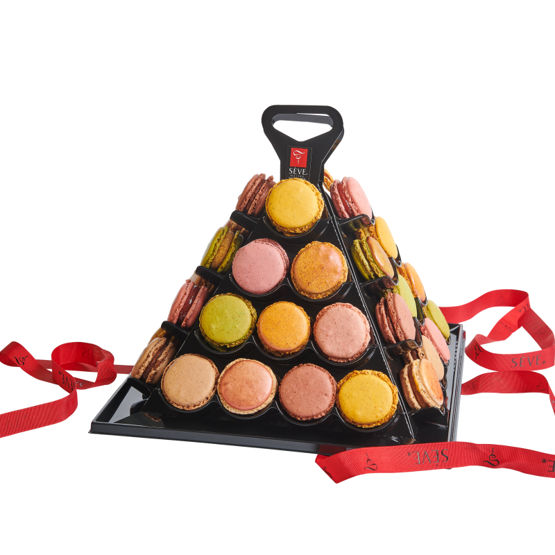 Macarons Parisiens - Pyramide de macarons