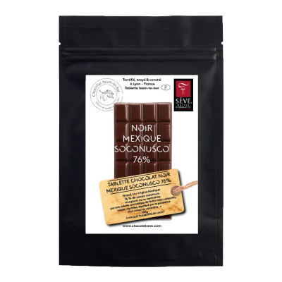 Tablette Noir Mexique Soconusco 76%