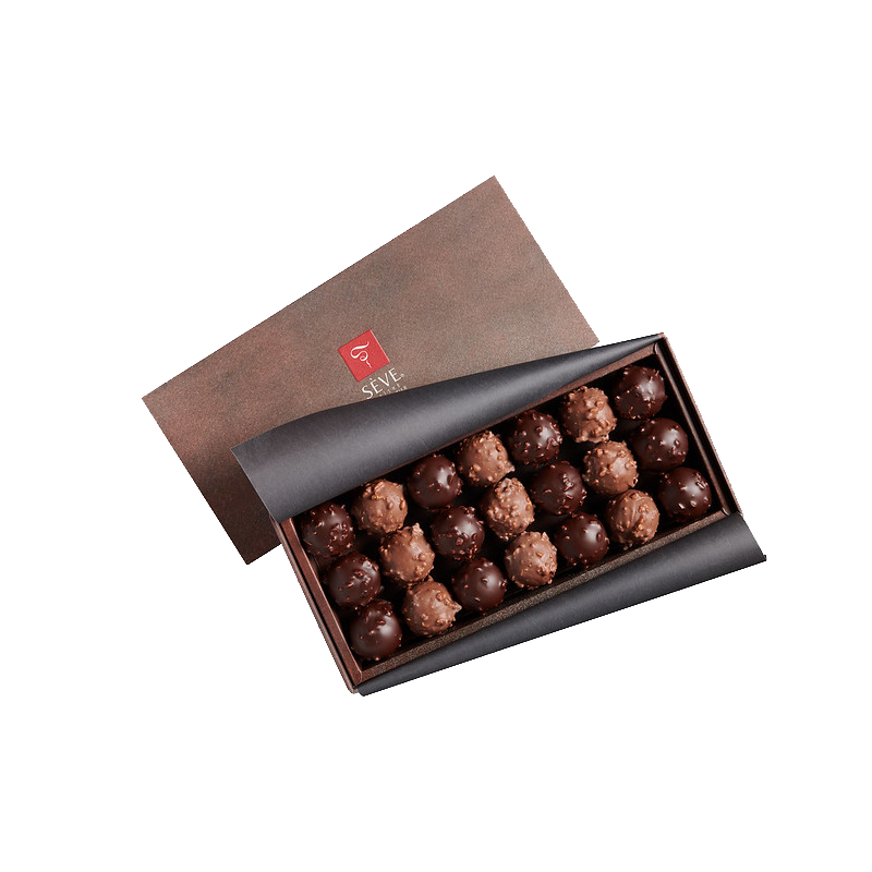 Ballotin de rochers pralinés