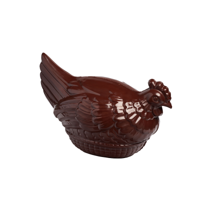 Ma Belle Cocotte Poule Chocolat Noir Chocolaterie Sève Richard Sève Artisan Lyon