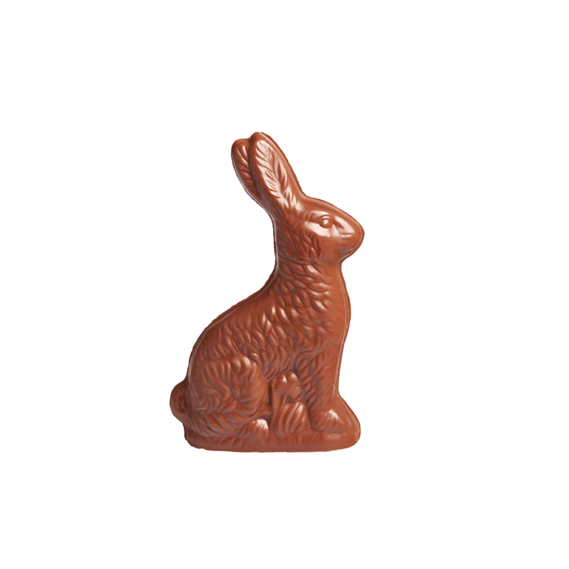 Grand Lièvre Chocolat Lait Chocolaterie Sève Artisan Lyon Richard Sève Pâques
