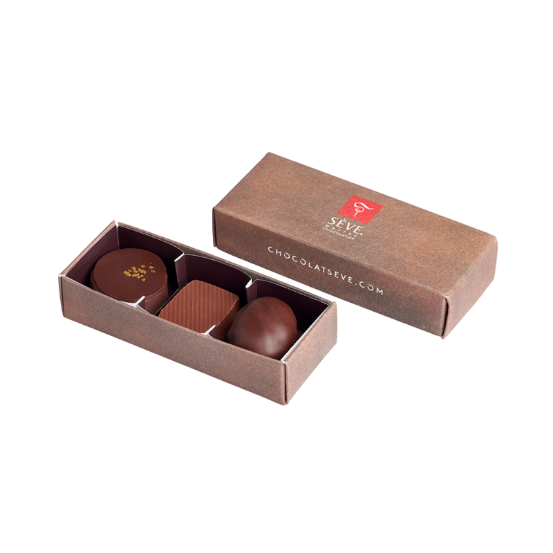 Mini Ballotin 3 Chocolats - Sève