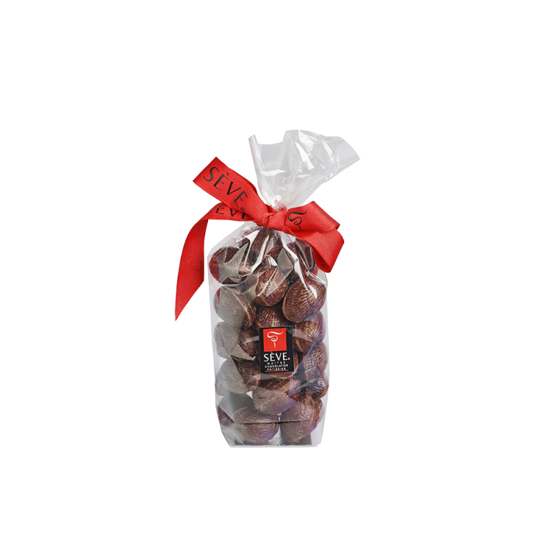 Sachet d'œuf praliné Noir 250g