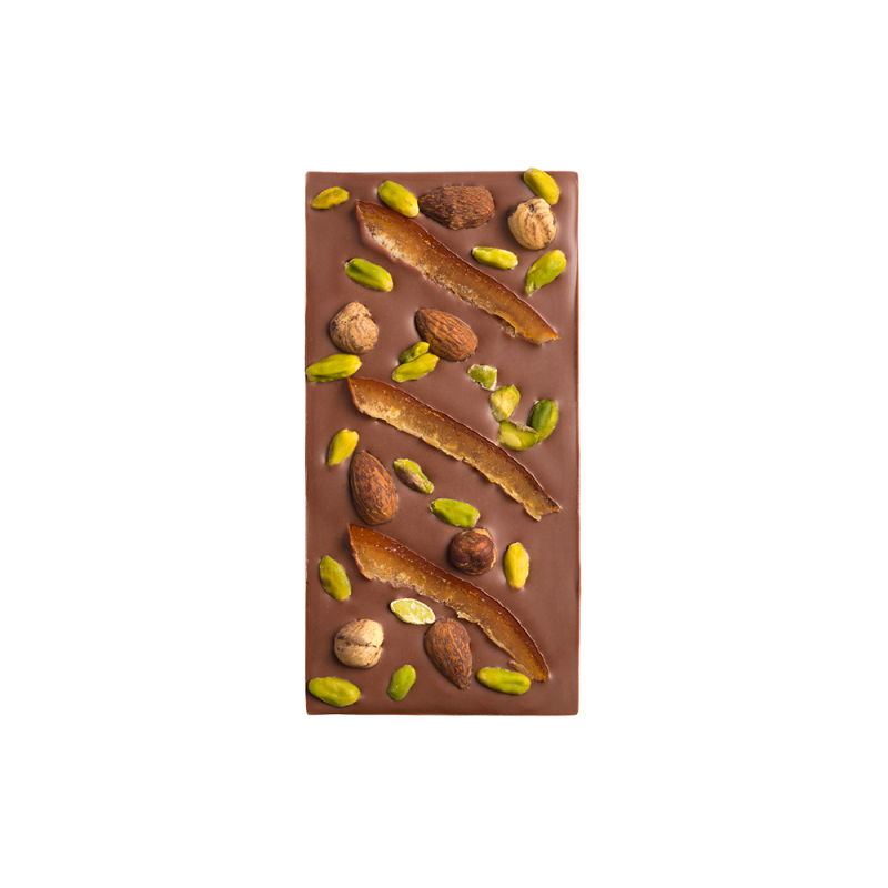 Tablette Fondant Lait 39% de cacao - Mendiants