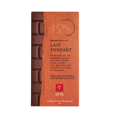 Tablette Lait Fondant 45% de cacao