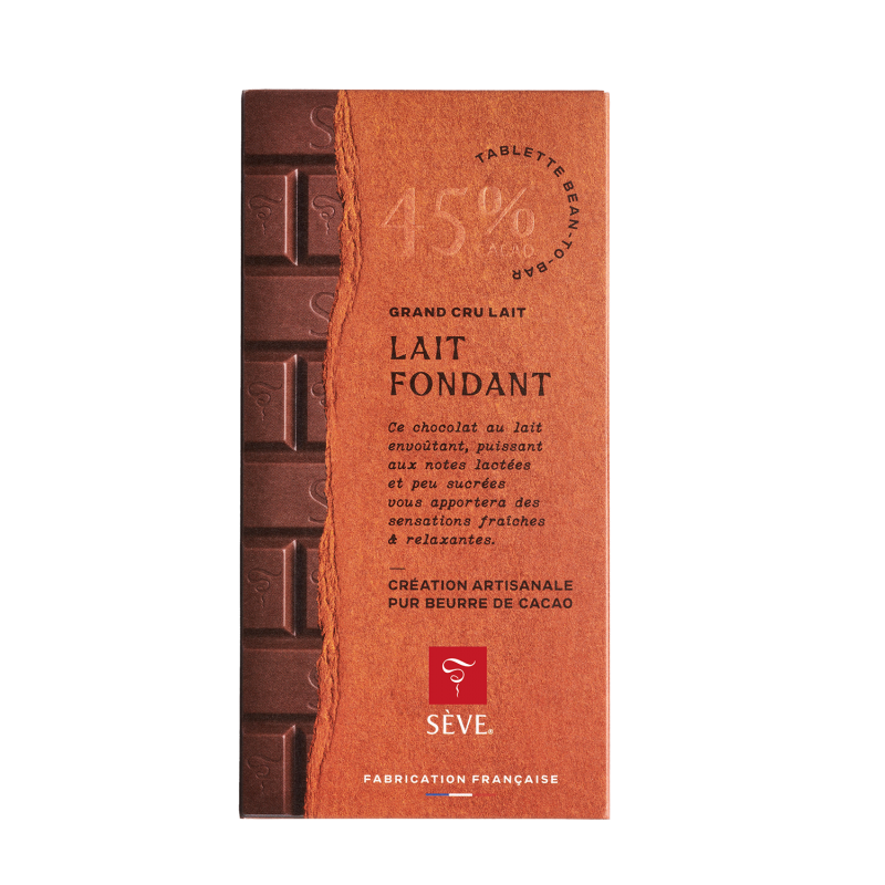 Tablette Lait Fondant 45% de cacao