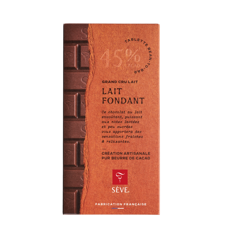 Tablette MAITRE CHOCOLATIER Lait sans sucre ajouté 100g