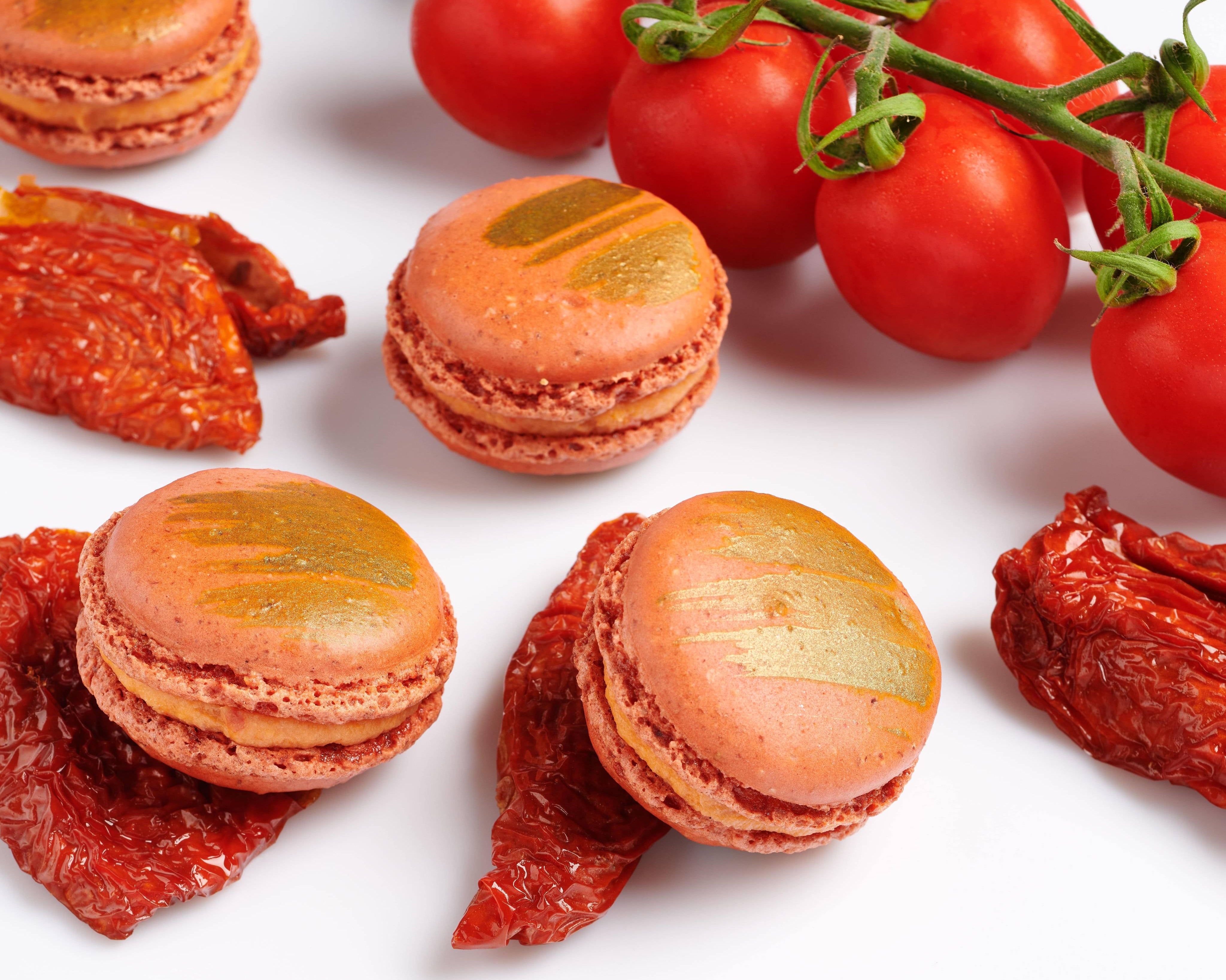 Macaron tomate Sève