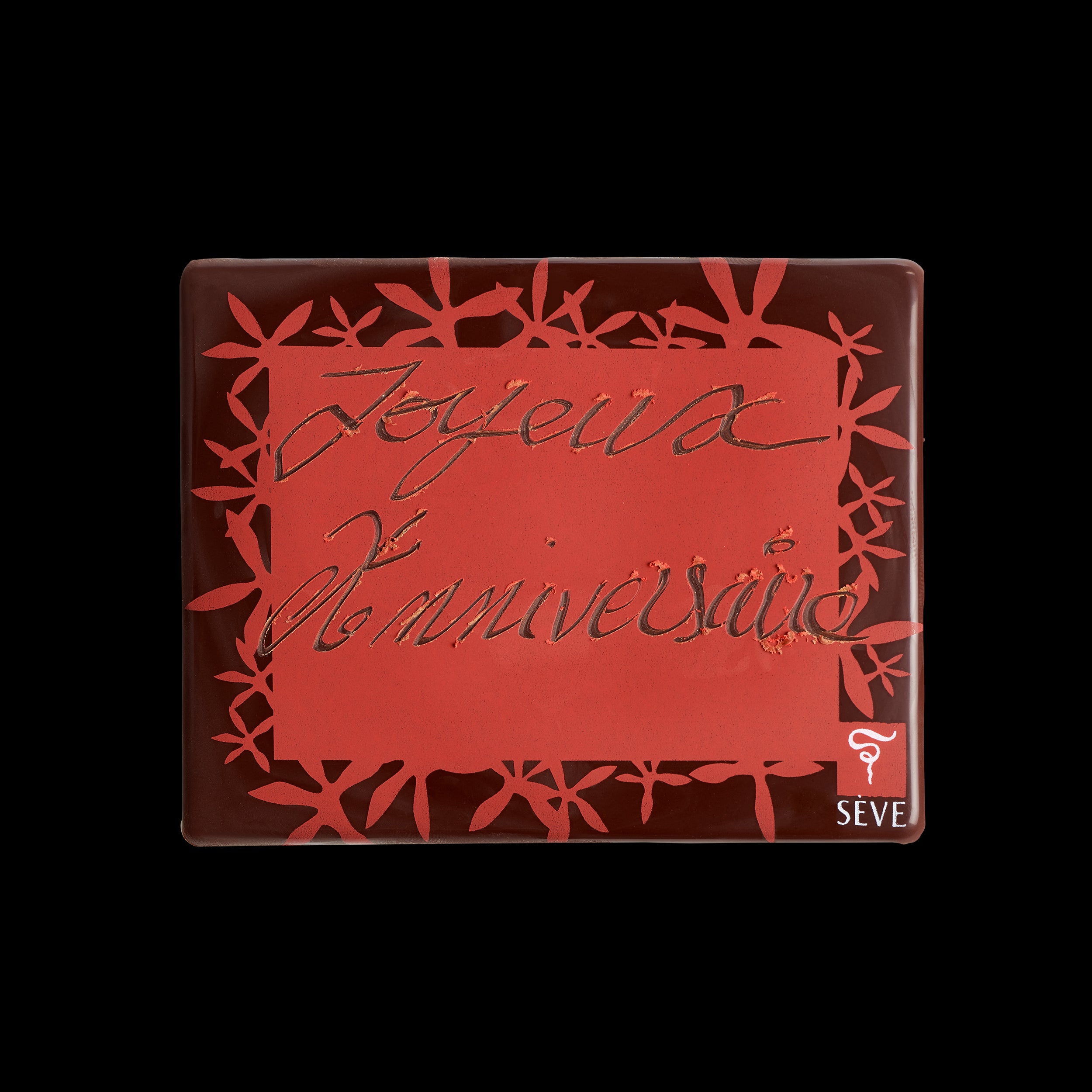 Personnalisation sur plaque chocolat
