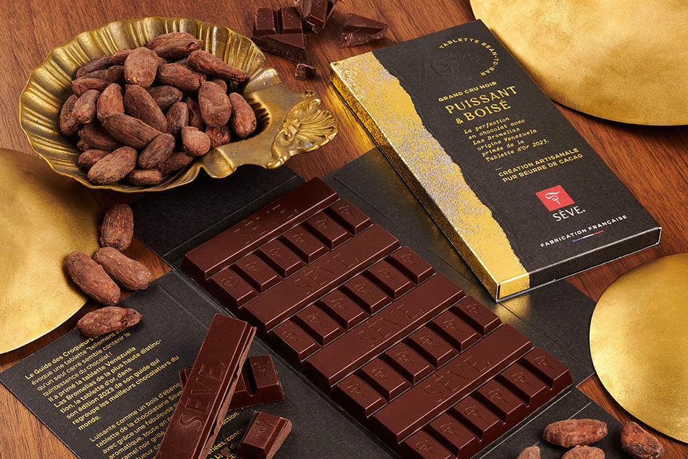 Venezuela Las Bromelias Tablette de chocolat noir 76 % de cacao