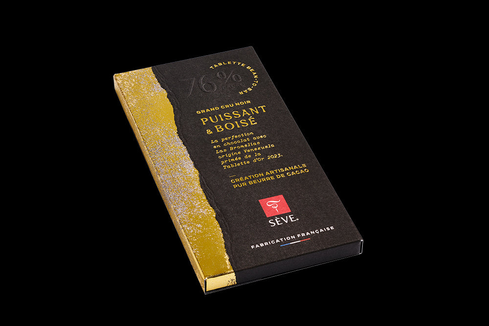 Venezuela Las Bromelias Tablette de chocolat noir 76 % de cacao