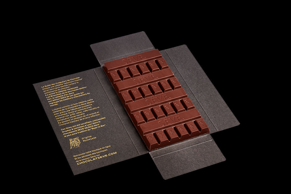 Venezuela Las Bromelias Tablette de chocolat noir 76 % de cacao