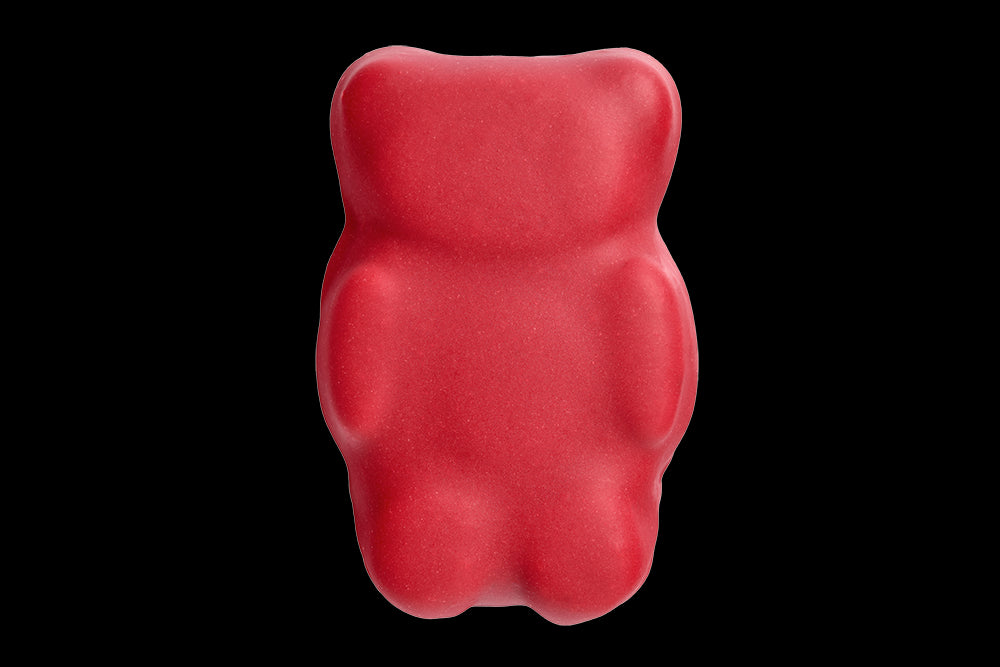 Ourson guimauve framboise