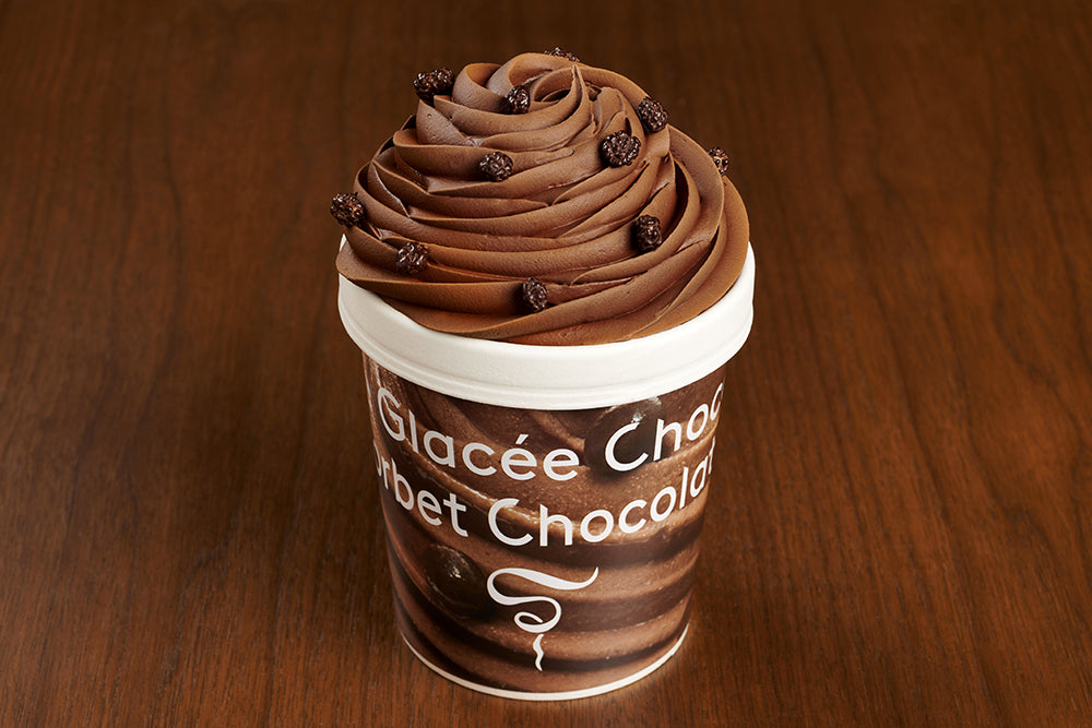 Sorbet Chocolat Noir & Crème Glacée Chocolat au Lait