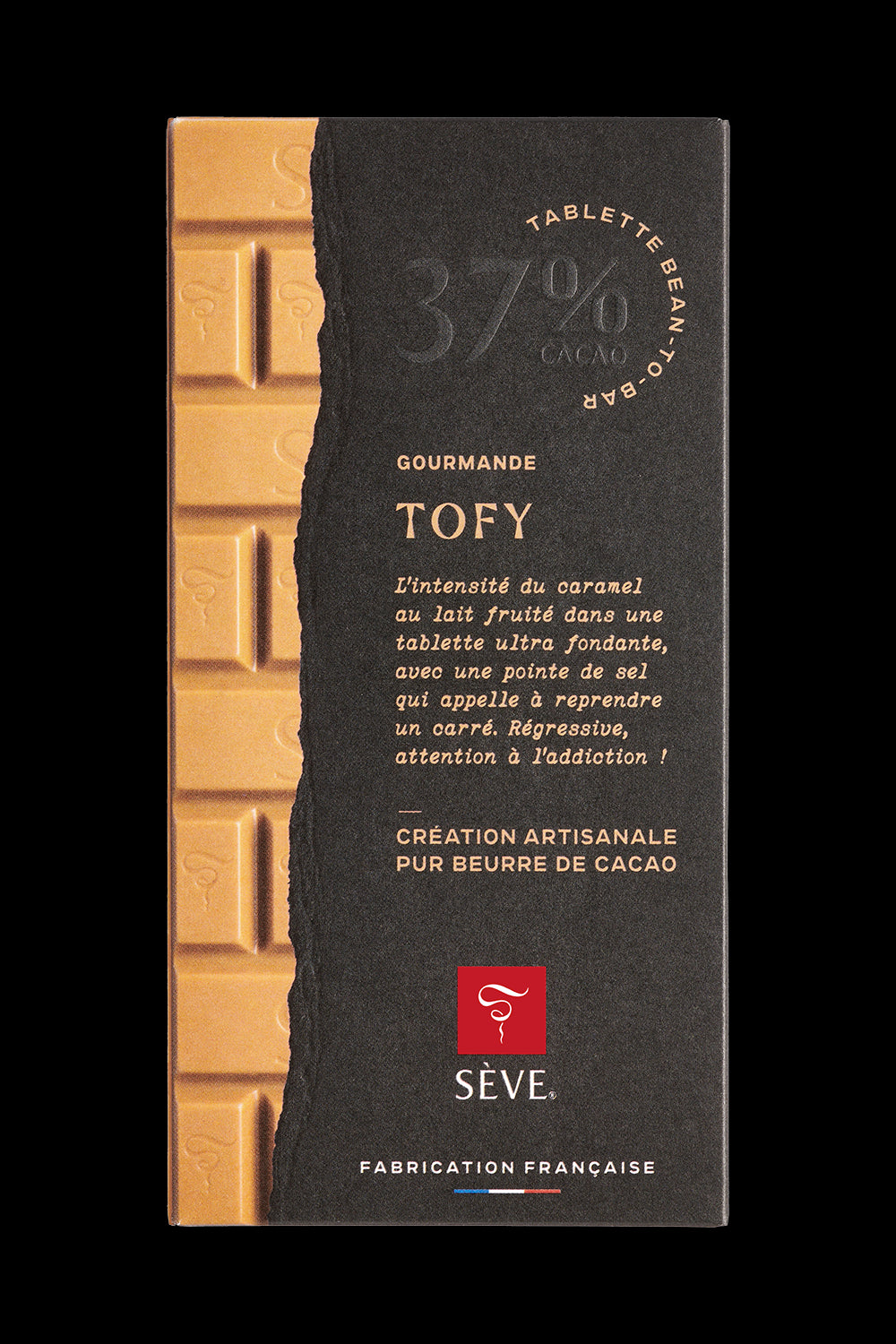 Tablette Tofy - 37% de cacao