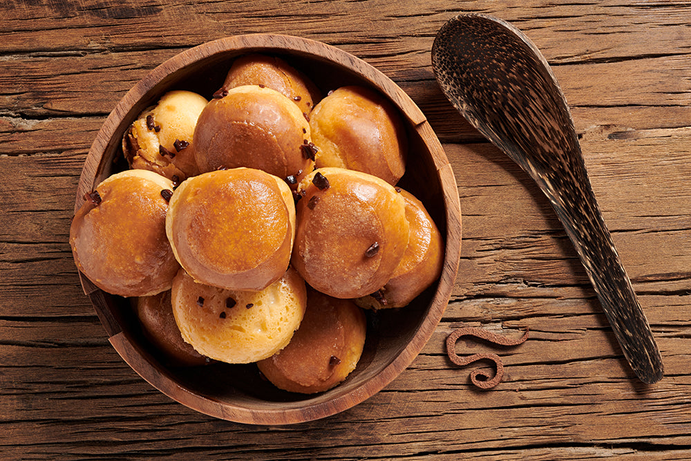 Minis Babas au rhum en bocal