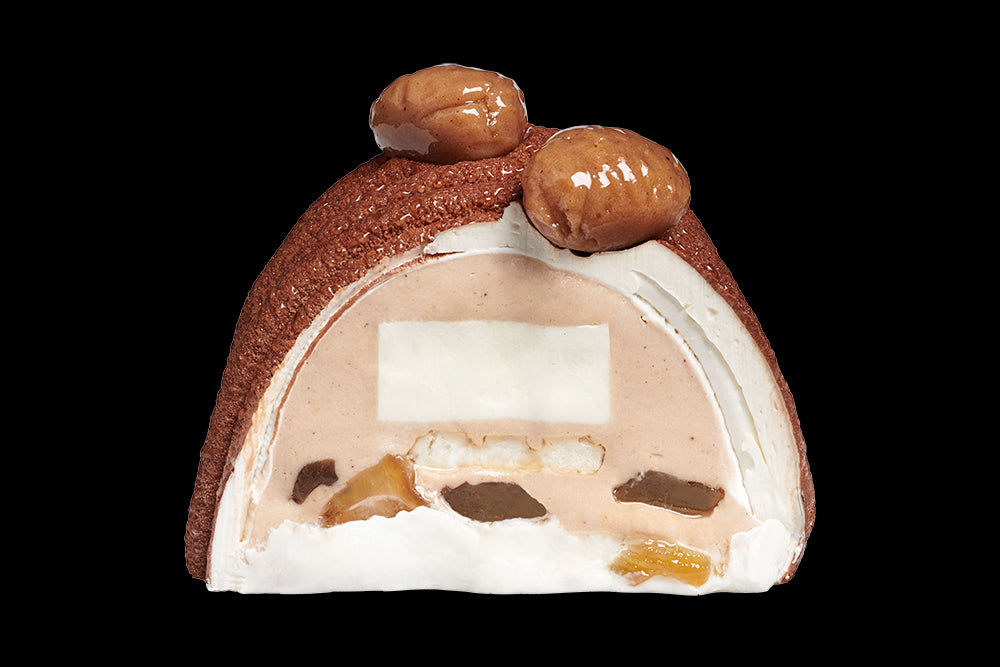 Bûche glacée Vacherin Marron