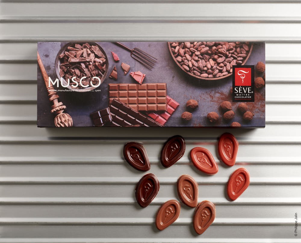 Coffret dégustation de chocolats