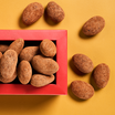 Amandes enrobées de chocolat noir 76%