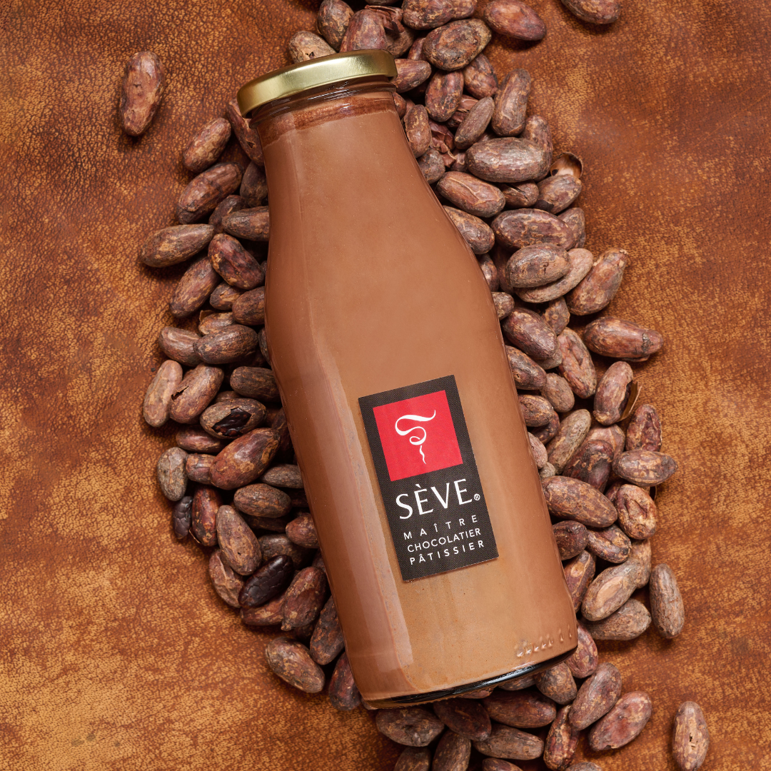 Chocolat chaud en bouteille Sève