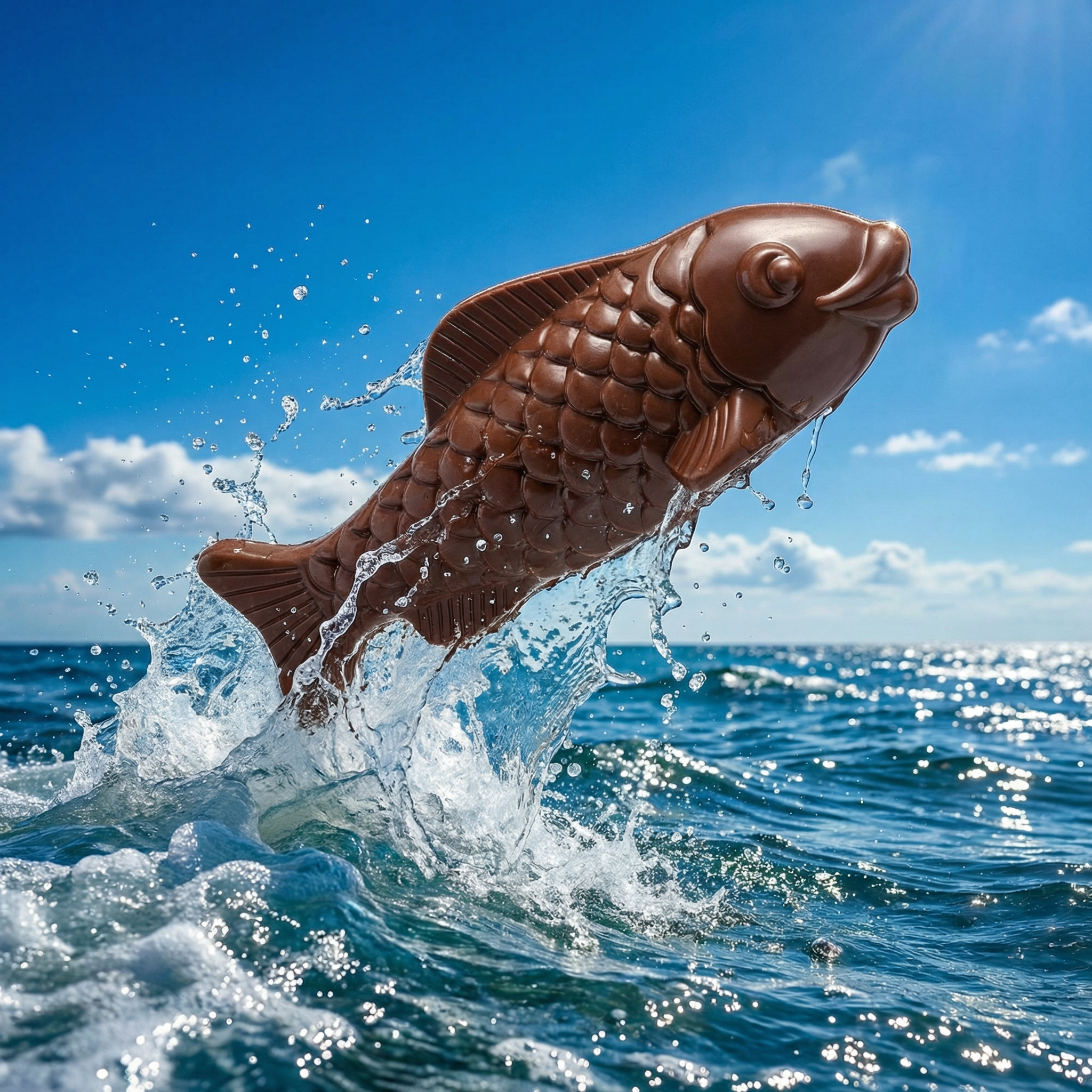 Poisson Ecailles Noir chocolat Sève