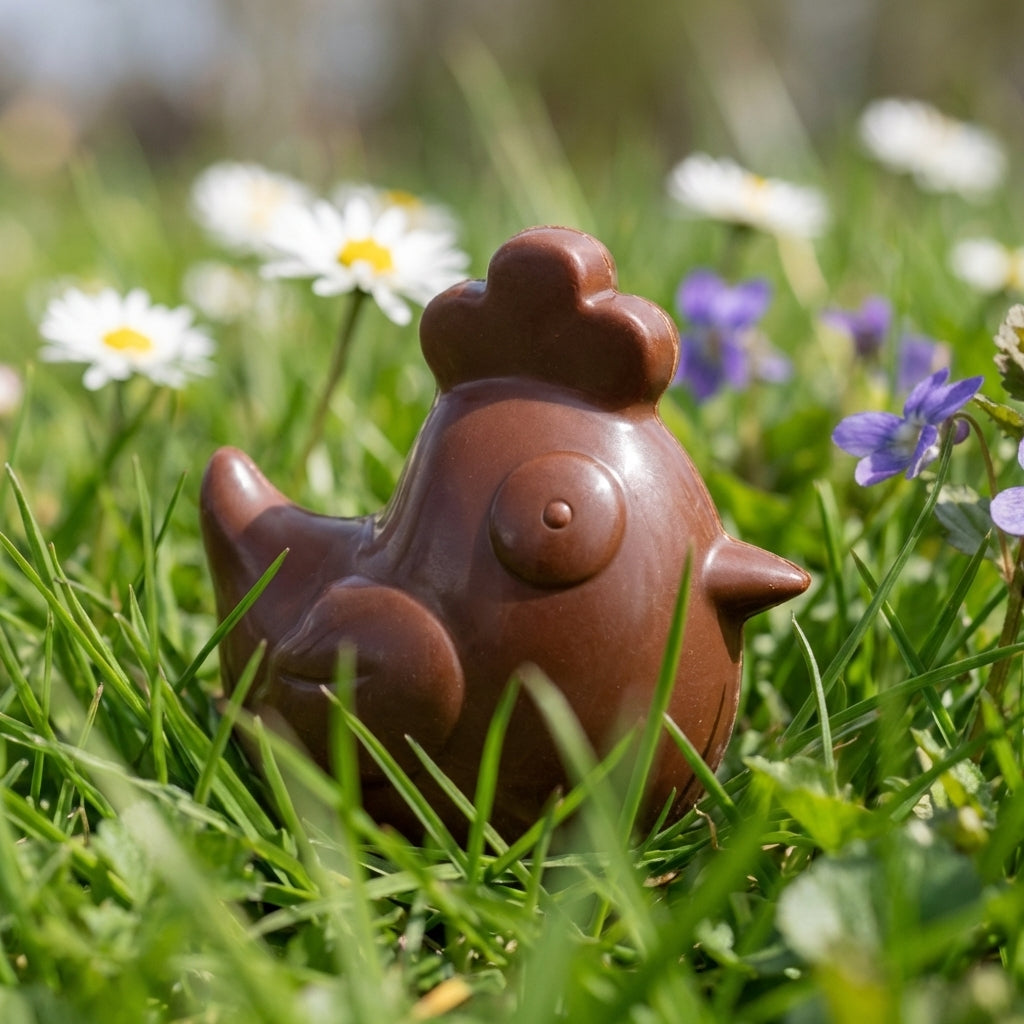 Poule Sidonie Lait 3 chocolat Seve