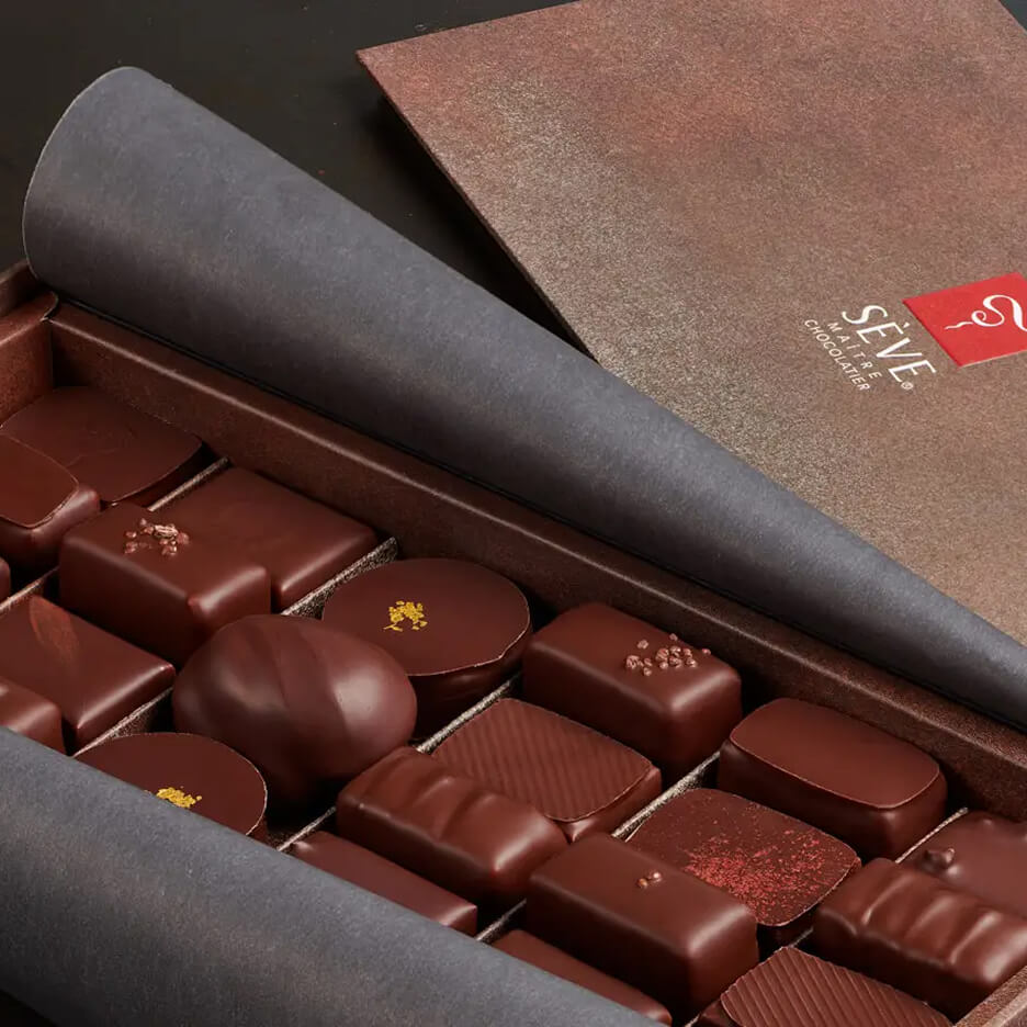 Boîtes de chocolats